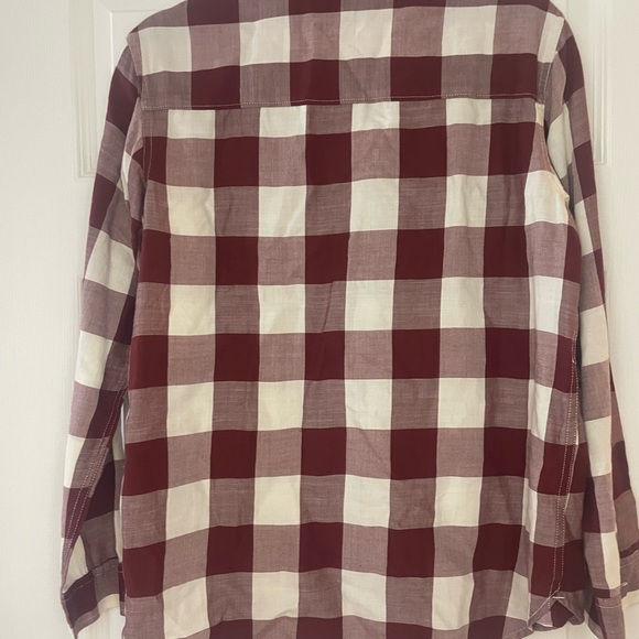 Abercrombie & Fitch Boyfriend Plaid Blouse - Picture 5 of 6